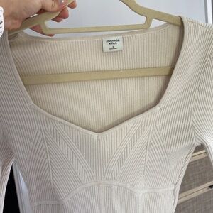 abercrombie long sleeve sweater bodysuit